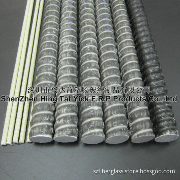 High Quality Fiberglass Composite Pultruded Rebar, FRP Rebar